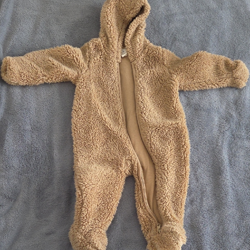GAP Tan Sherpa Kids Footie
